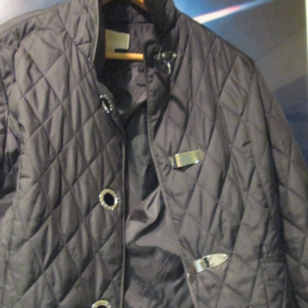 MICHAEL KORS QUILTED JACKET BLACK - Picture 4 of 11